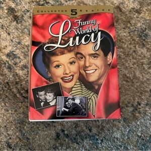 FUNNY WORLD OF LUCY COLLECTOR 5 SERIES VHS TAPES